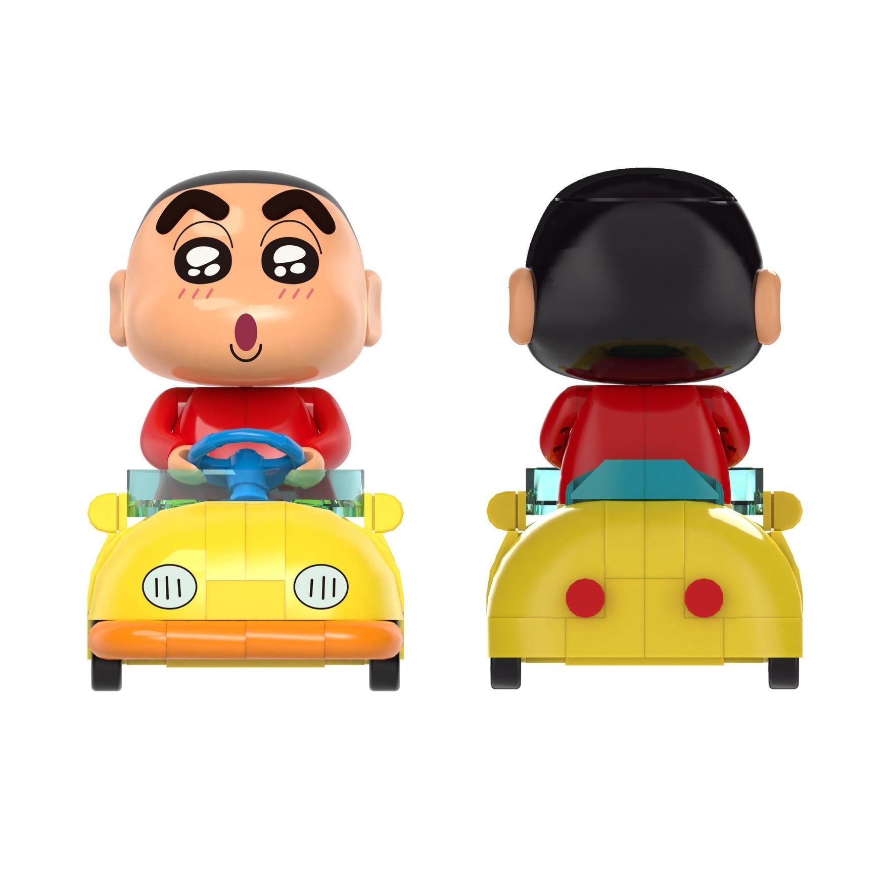  Đồ Chơi Lắp Ráp KEEPPLAY Shinchan Childhood Yellow Car DZ0211 - Simba Toys Vietnam 
