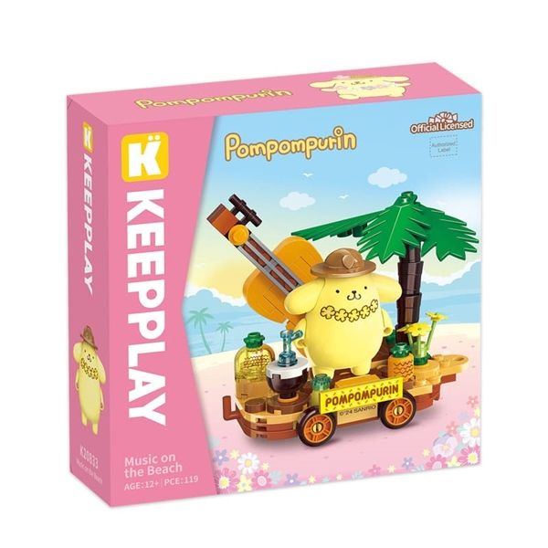  Đồ Chơi Lắp Ráp KEEPPLEY Sanrio Music On The Beach K20833 