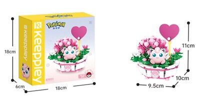  Đồ Chơi Lắp Ráp KEEPPLEY Pokemon Bonsai Series Jigglypuff K20221 