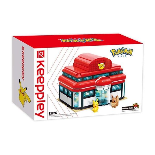  Đồ Chơi Lắp Ráp KEEPPLEY Pokemon - Pokémon Center K20212 Building Block 
