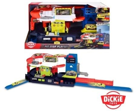  Bộ Đồ Chơi Trạm Dừng Xe DICKIE TOYS Pit Stop Playset 203338001 