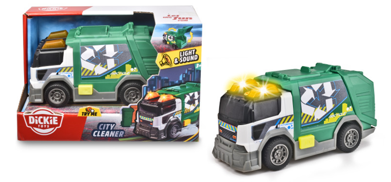  203302029 Đồ Chơi Xe Chở Rác DICKIE TOYS City Cleaner 