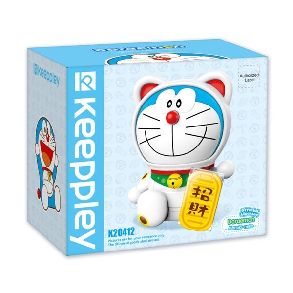  Đồ Chơi Lắp Ráp KEEPPLEY Doraemon Lucky K20412 