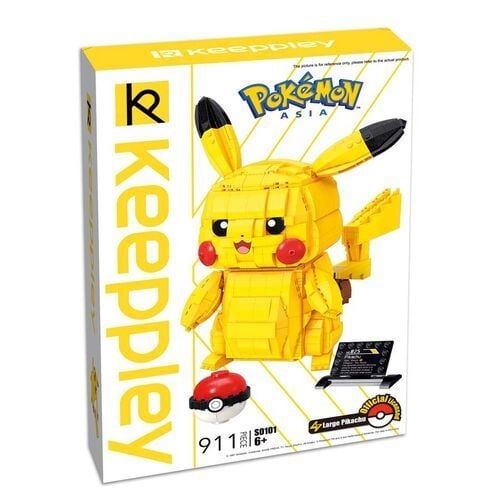  Đồ Chơi Lắp Ráp KEEPPLEY Pokemon Large Pikachu S0101 