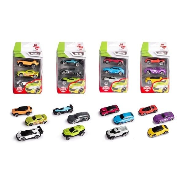  Bộ 3 Đồ Chơi Xe Mô Hình DICKIE TOYS Die-cast Vehicles 3 Pack 203331000 - Simba Toys Vietnam 