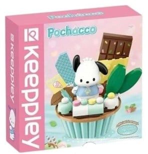  Đồ Chơi Lắp Ráp KEEPPLEY Sanrio Cupcake-Pochacco K20821 