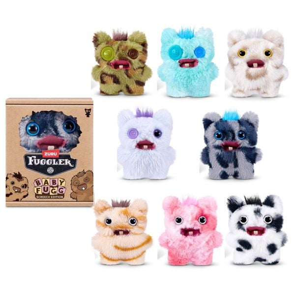  Đồ Chơi Sưu Tầm Nhỏ ZURU TOYS Fuggler Baby Fugg Screech Edition 3.5