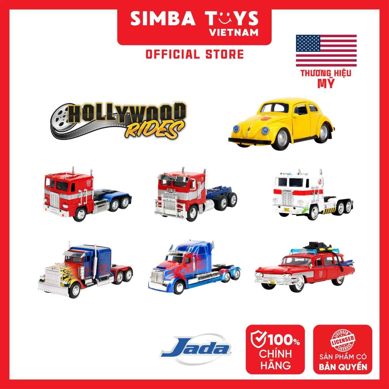  Đồ Chơi Xe Mô Hình JADA TOYS Hollywood Rides 1:32 Scale Diecast Model Cars Toys 24078 - Simba Toys Vietnam 