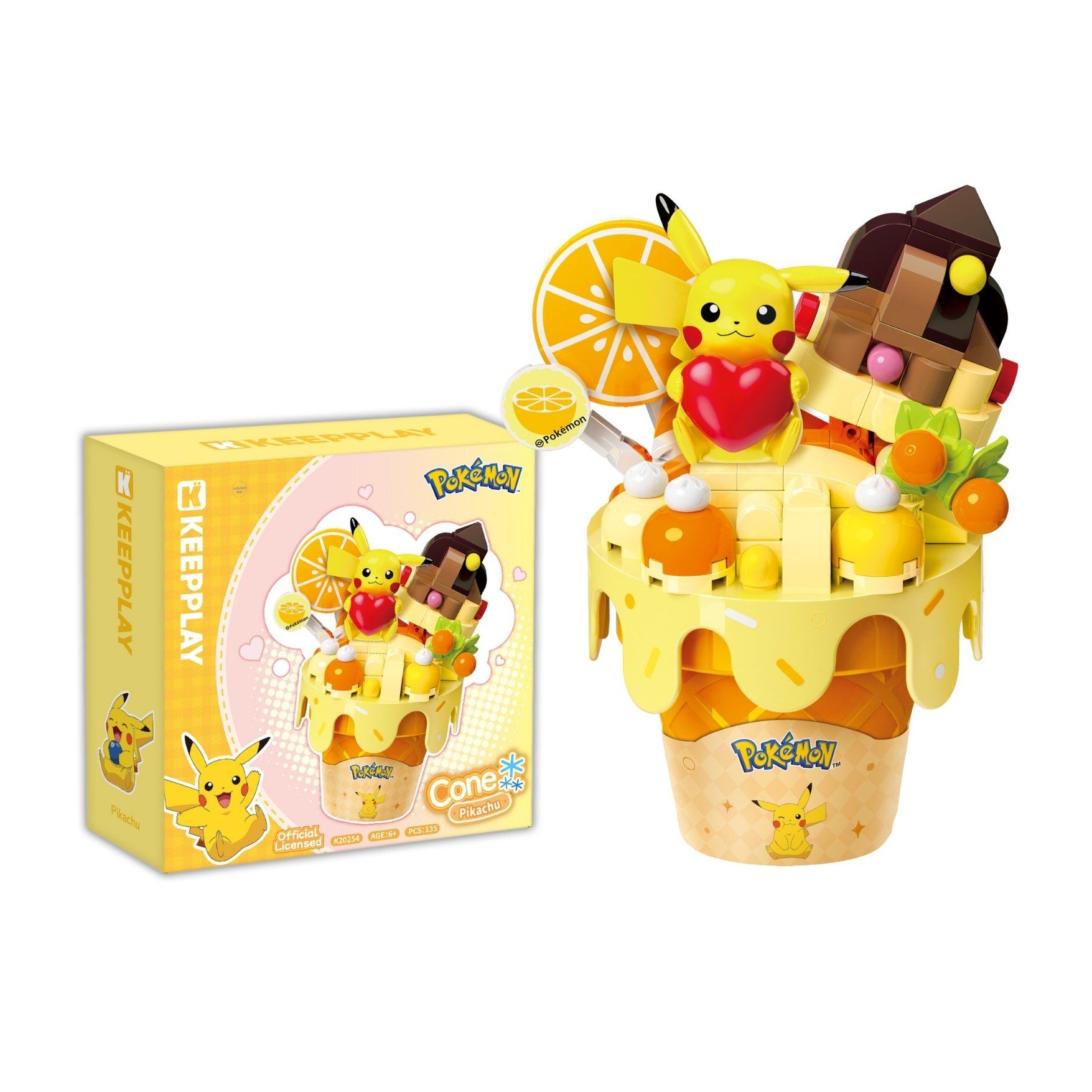  Đồ Chơi Lắp Ráp KEEPPLAY Pokemon Cone Pikachu K20254 - Simba Toys Vietnam 