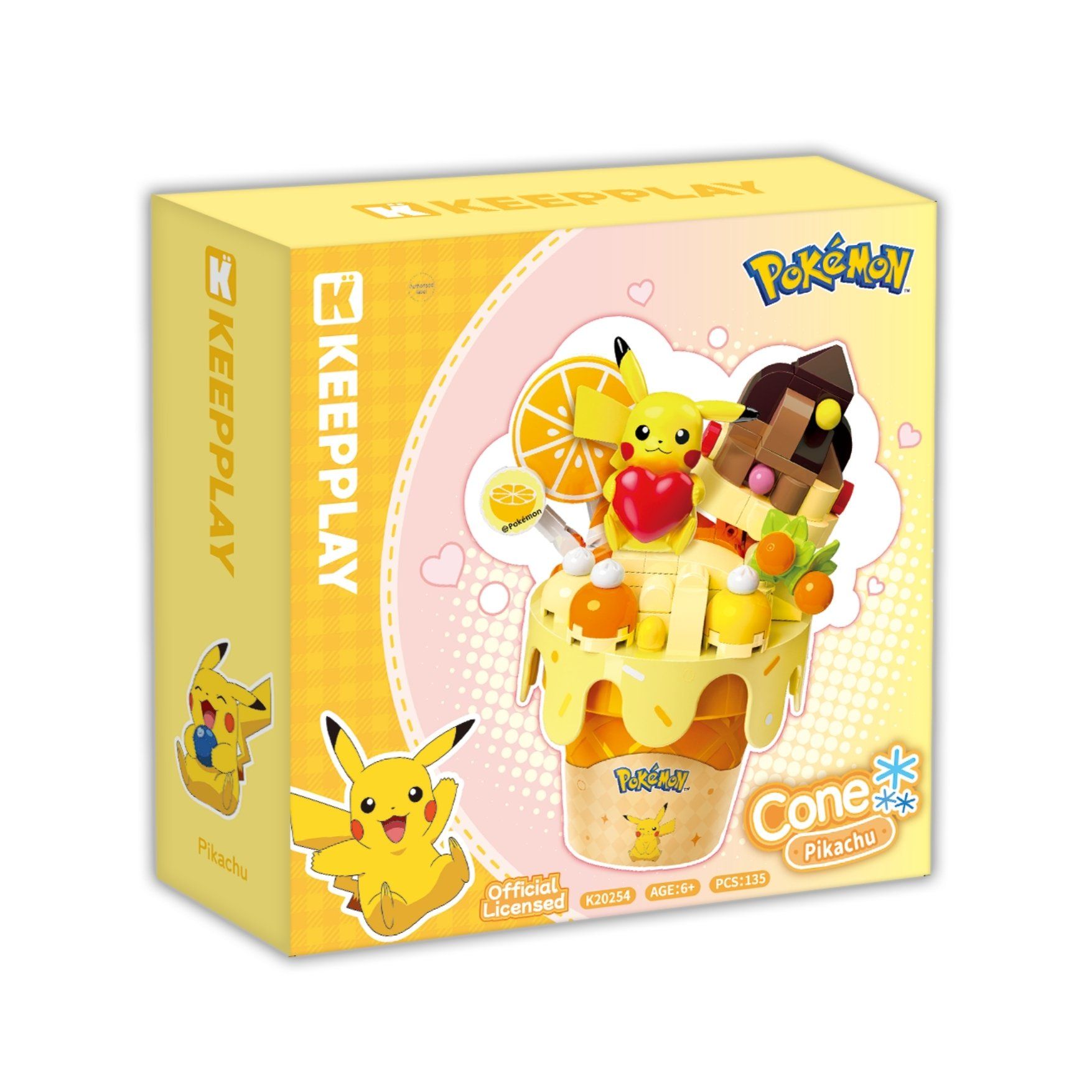  Đồ Chơi Lắp Ráp KEEPPLAY Pokemon Cone Pikachu K20254 - Simba Toys Vietnam 