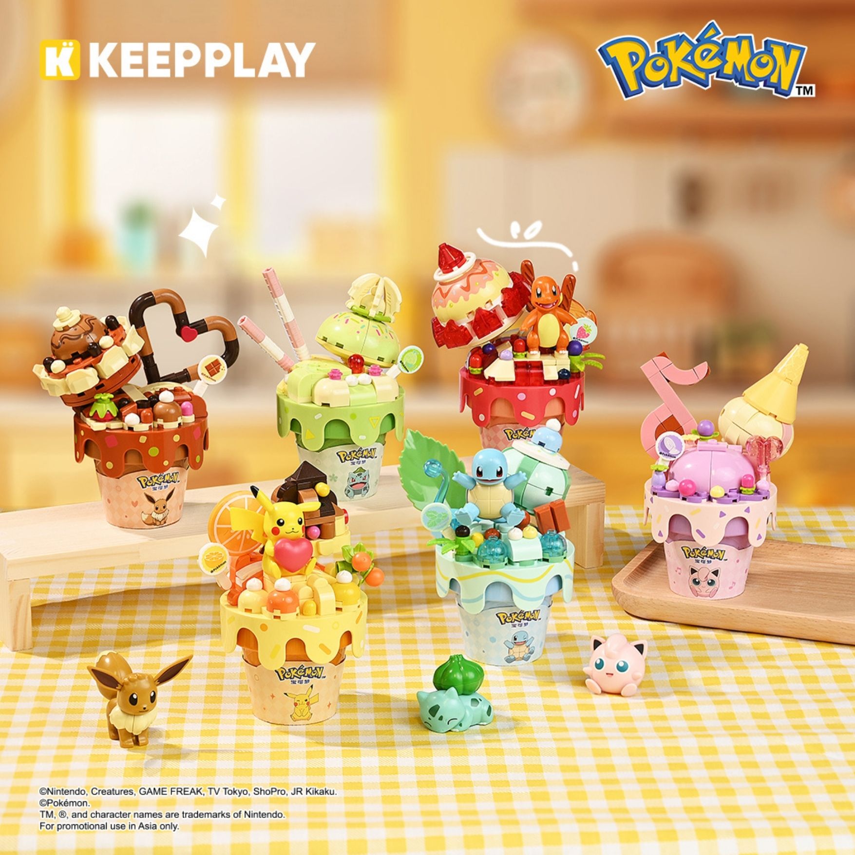  Đồ Chơi Lắp Ráp KEEPPLAY Pokemon Cone Charmander K20255 - Simba Toys Vietnam 