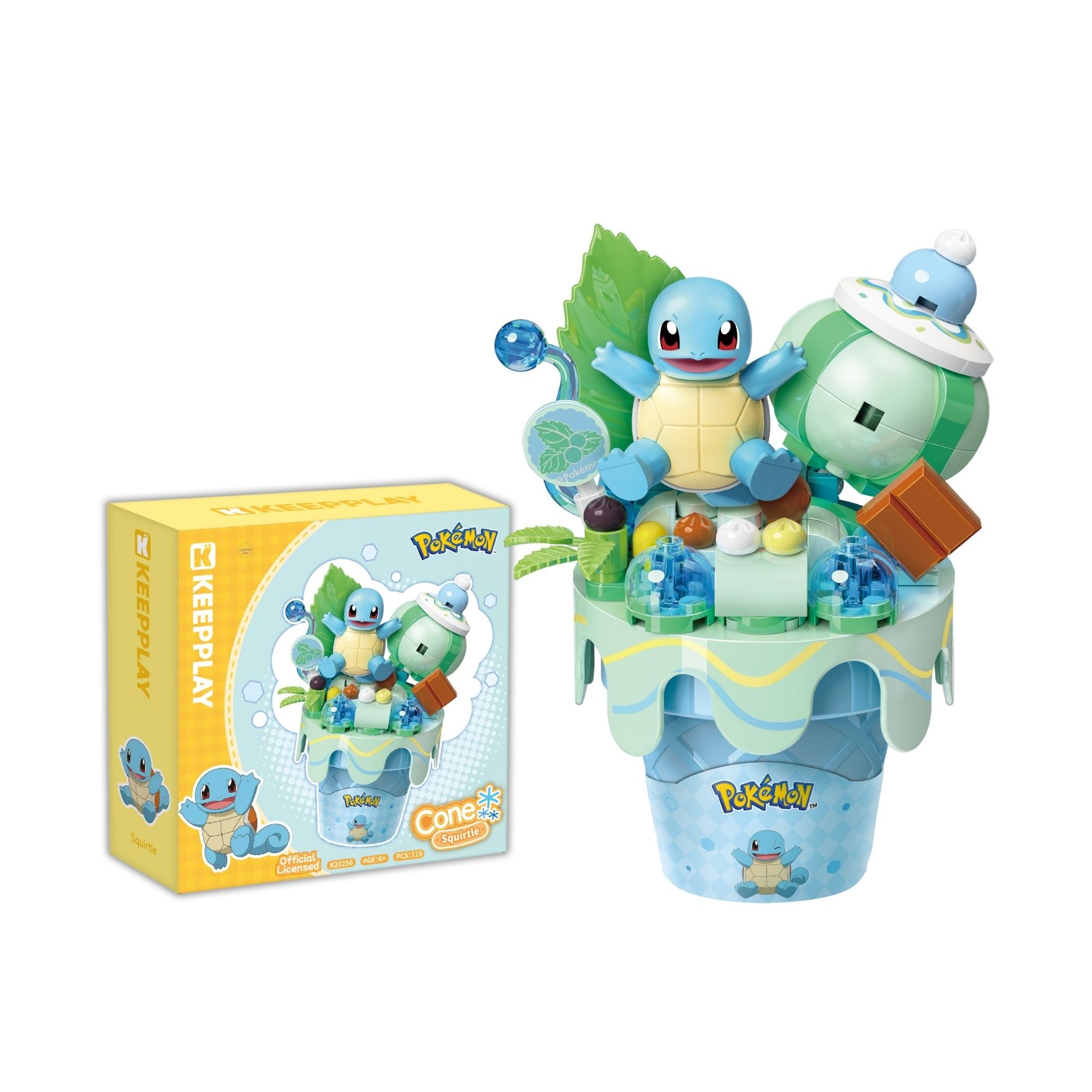  Đồ Chơi Lắp Ráp KEEPPLAY Pokemon Cone Squirtle K20256 - Simba Toys Vietnam 