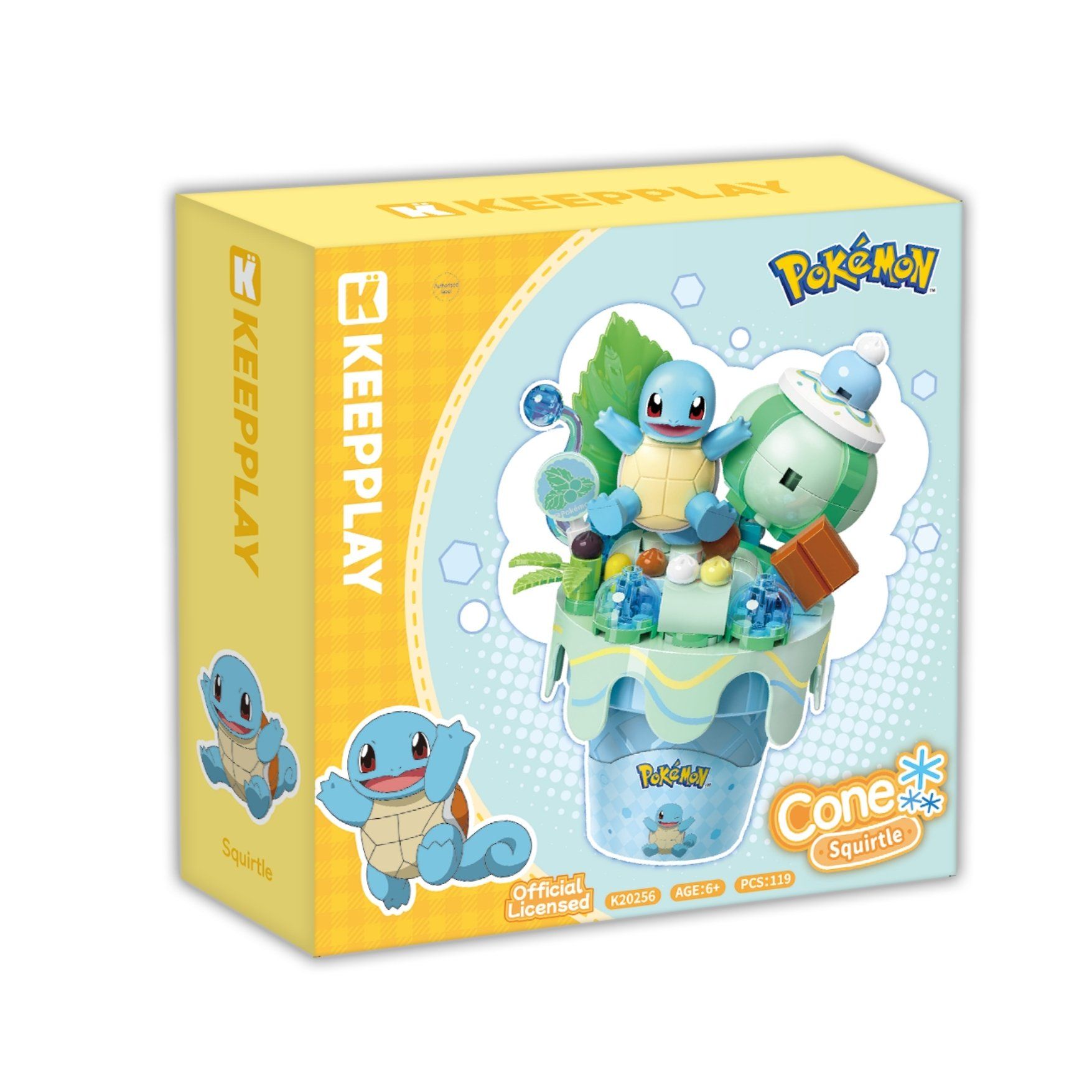  Đồ Chơi Lắp Ráp KEEPPLAY Pokemon Cone Squirtle K20256 - Simba Toys Vietnam 