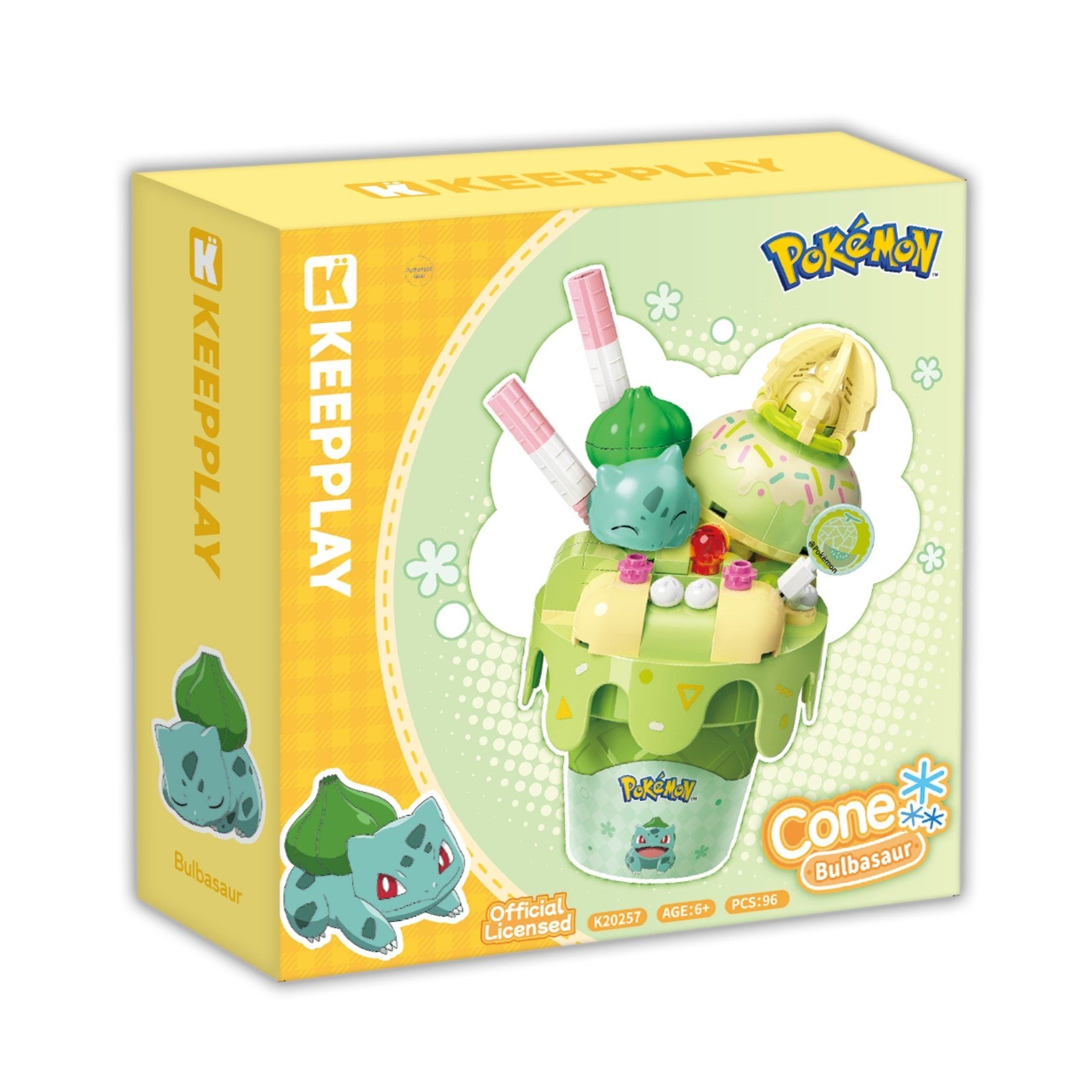 Đồ Chơi Lắp Ráp KEEPPLAY Pokemon Cone Bulbasaur K20257 - Simba Toys Vietnam 