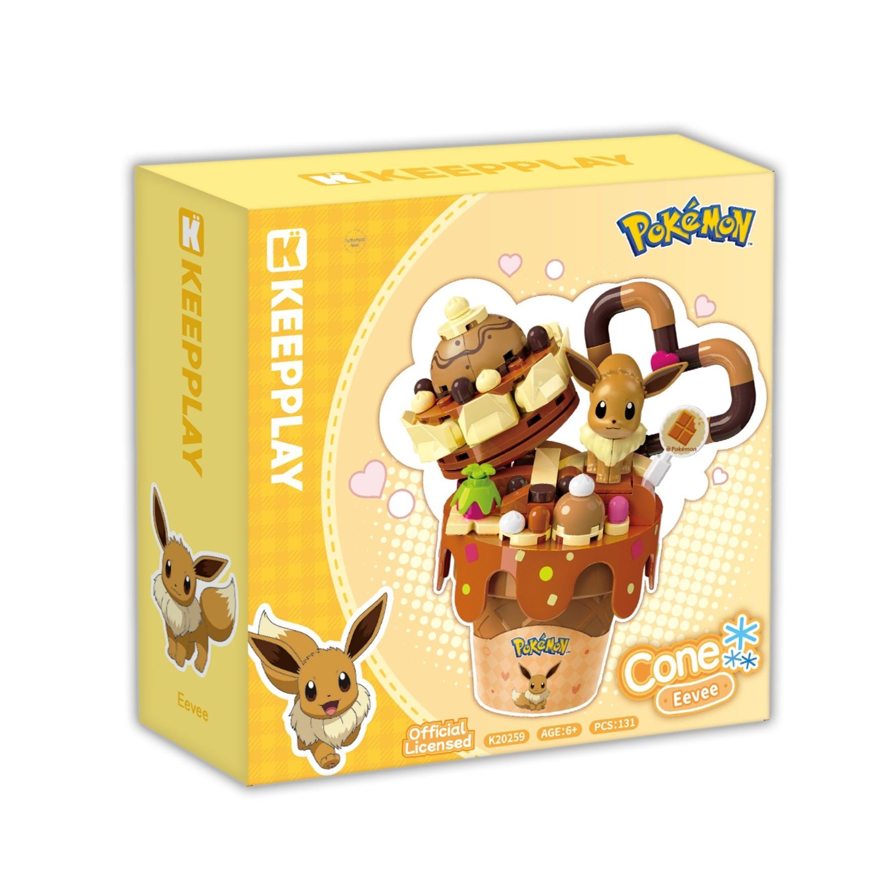  Đồ Chơi Lắp Ráp KEEPPLAY Pokemon Cone Eevee K20259 - Simba Toys Vietnam 