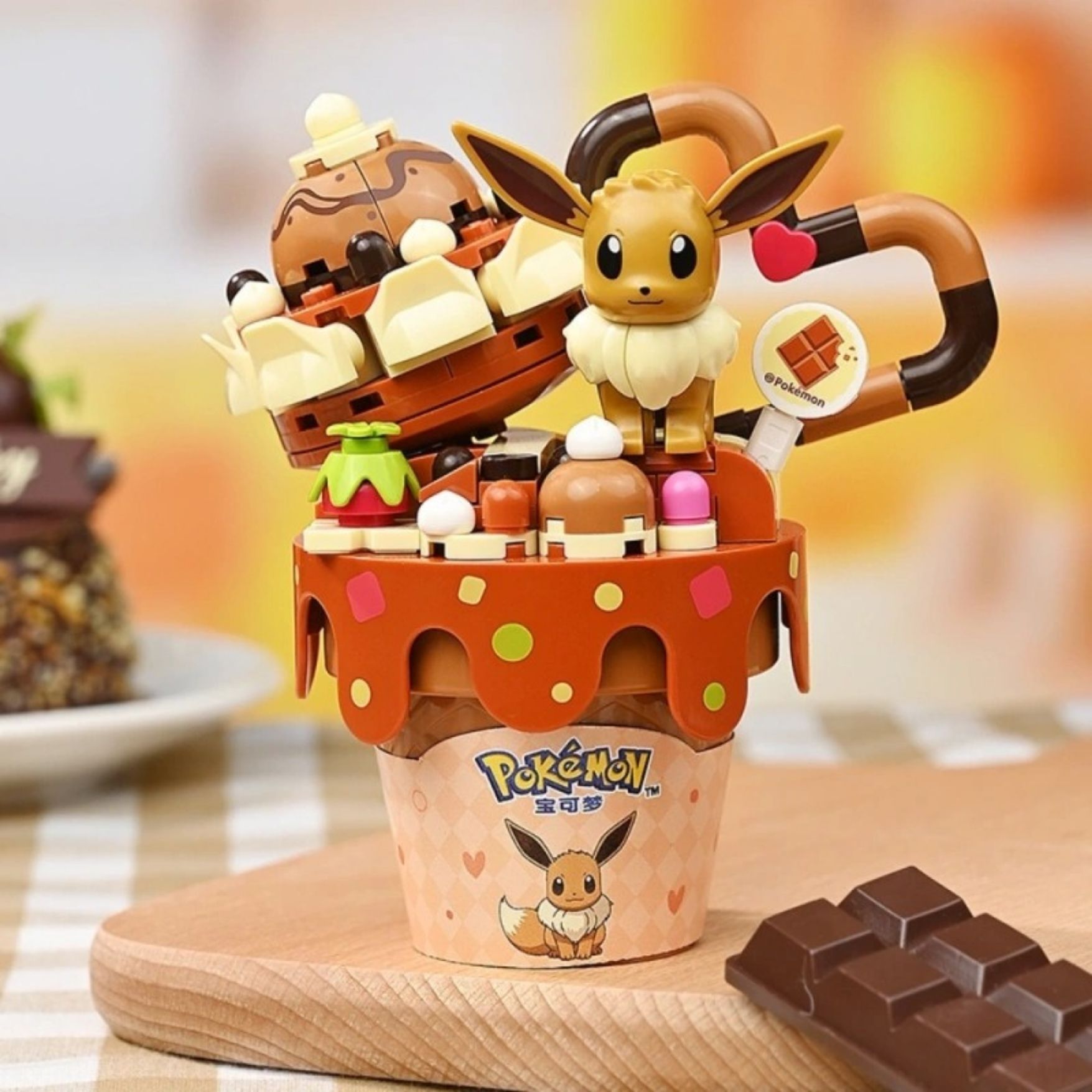  Đồ Chơi Lắp Ráp KEEPPLAY Pokemon Cone Eevee K20259 - Simba Toys Vietnam 