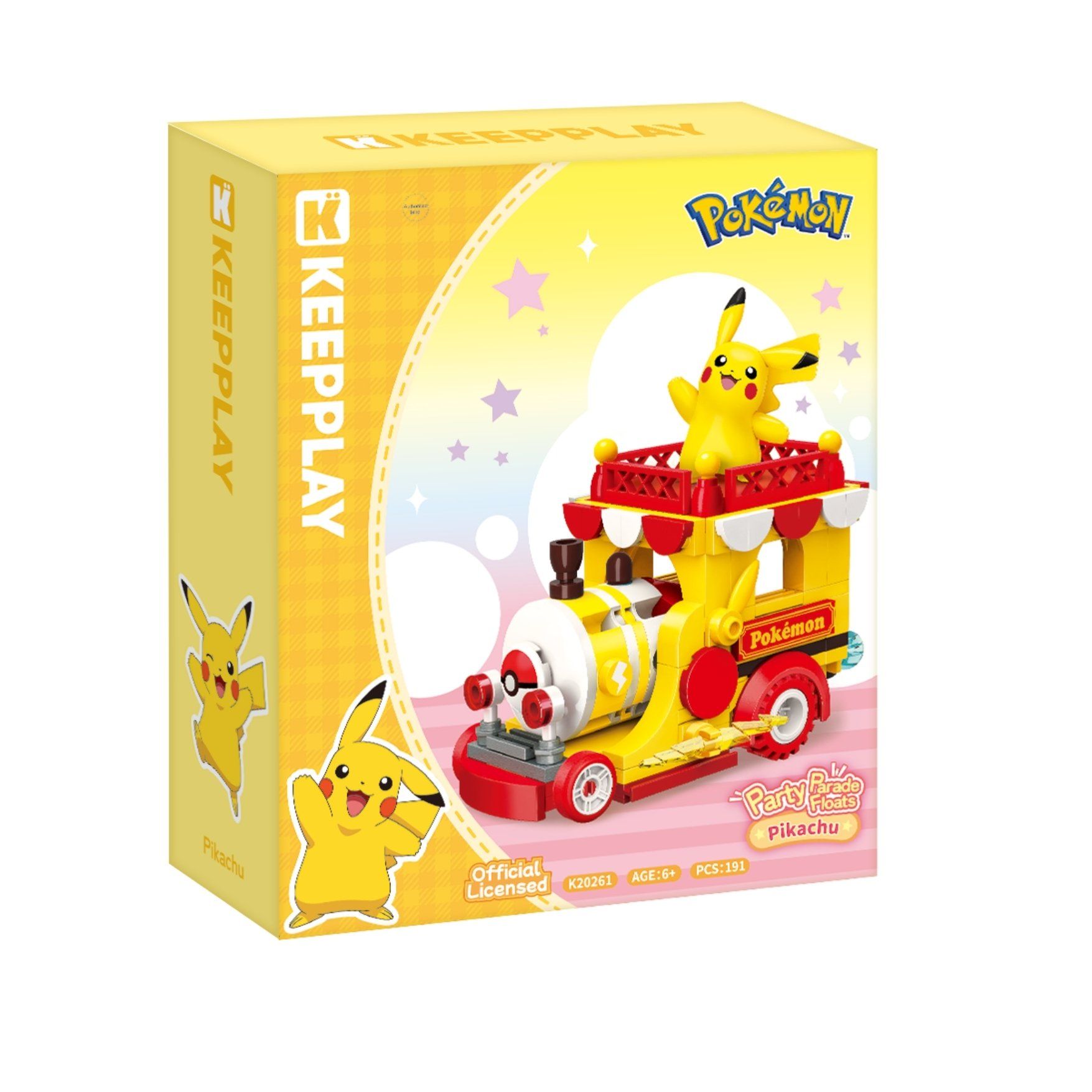  Đồ Chơi Lắp Ráp KEEPPLAY Pokemon Party Parade Floats Pikachu K20261 - Simba Toys Vietnam 