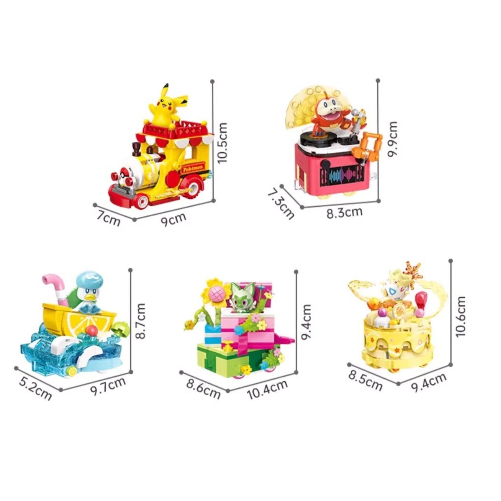  Đồ Chơi Lắp Ráp KEEPPLAY Pokemon Party Parade Floats Pikachu K20261 - Simba Toys Vietnam 