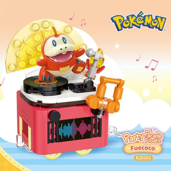 Đồ Chơi Lắp Ráp KEEPPLAY Pokemon Party Parade Floats Fuecoco K20262 - Simba Toys Vietnam 