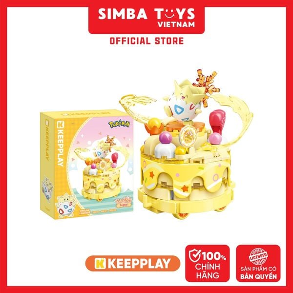  Đồ Chơi Lắp Ráp KEEPPLAY Pokemon Party Parade Floats Togepi K20265 - Simba Toys Vietnam 