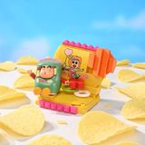 Đồ Chơi Lắp Ráp KEEPPLAY Shinchan Magical Girl Moe-P Chips K20625 - Simba Toys Vietnam 