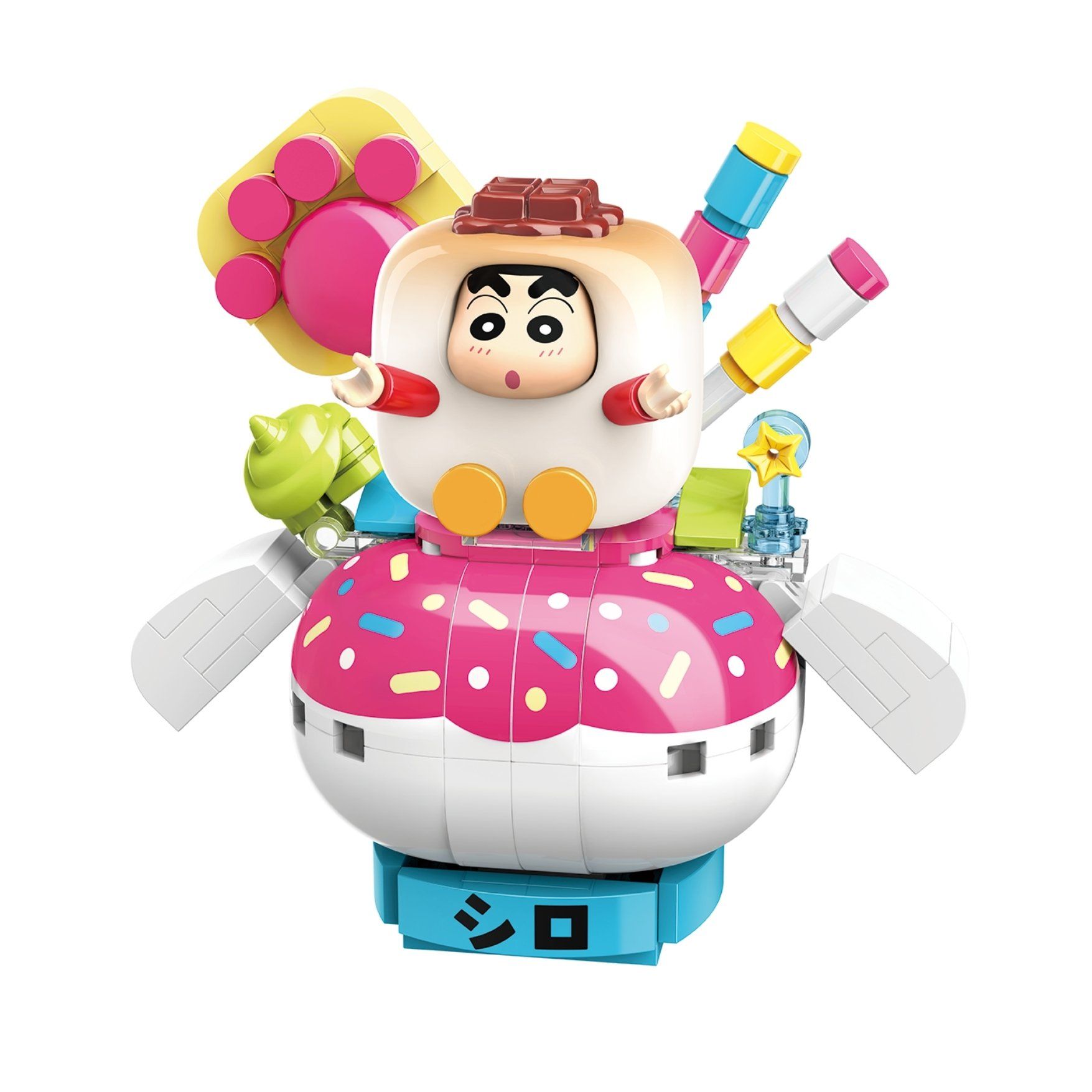  Đồ Chơi Lắp Ráp KEEPPLAY Shinchan Shiro Marshmallow K20628 - Simba Toys Vietnam 