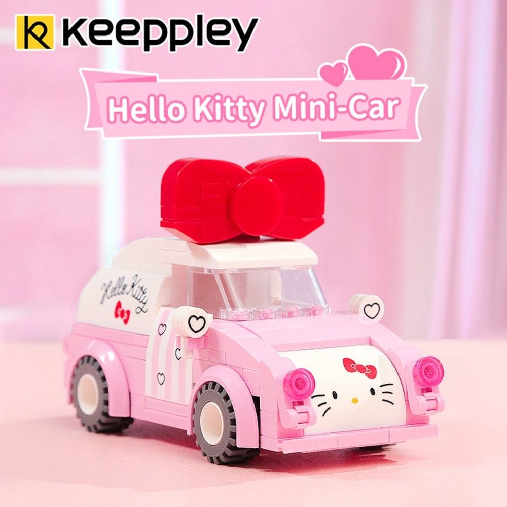  Đồ Chơi Lắp Ráp KEEPPLEY Sanrio Hello Kitty Mini Car K20805 - Simba Toys Vietnam 