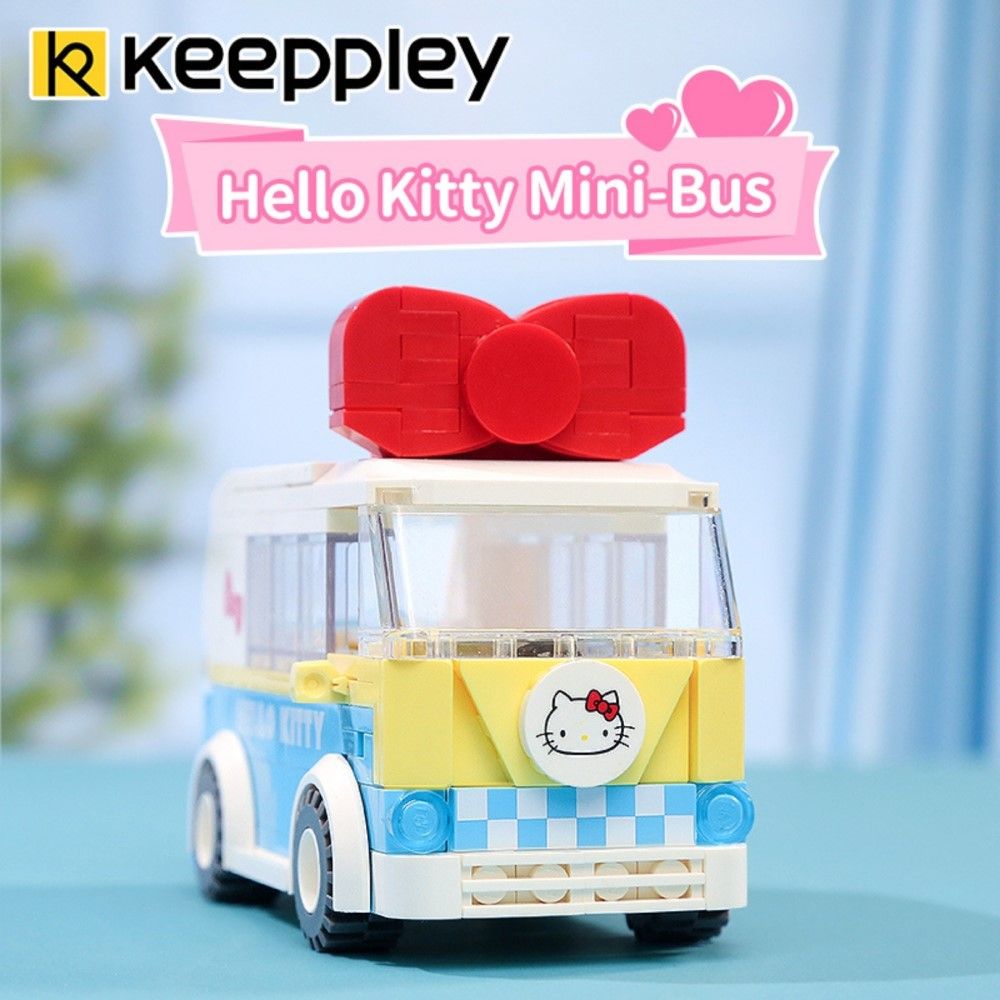  Đồ Chơi Lắp Ráp KEEPPLEY Sanrio Hello Kitty Mini Bus K20806 - Simba Toys Vietnam 