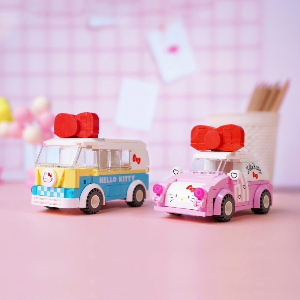  Đồ Chơi Lắp Ráp KEEPPLEY Sanrio Hello Kitty Mini Bus K20806 - Simba Toys Vietnam 