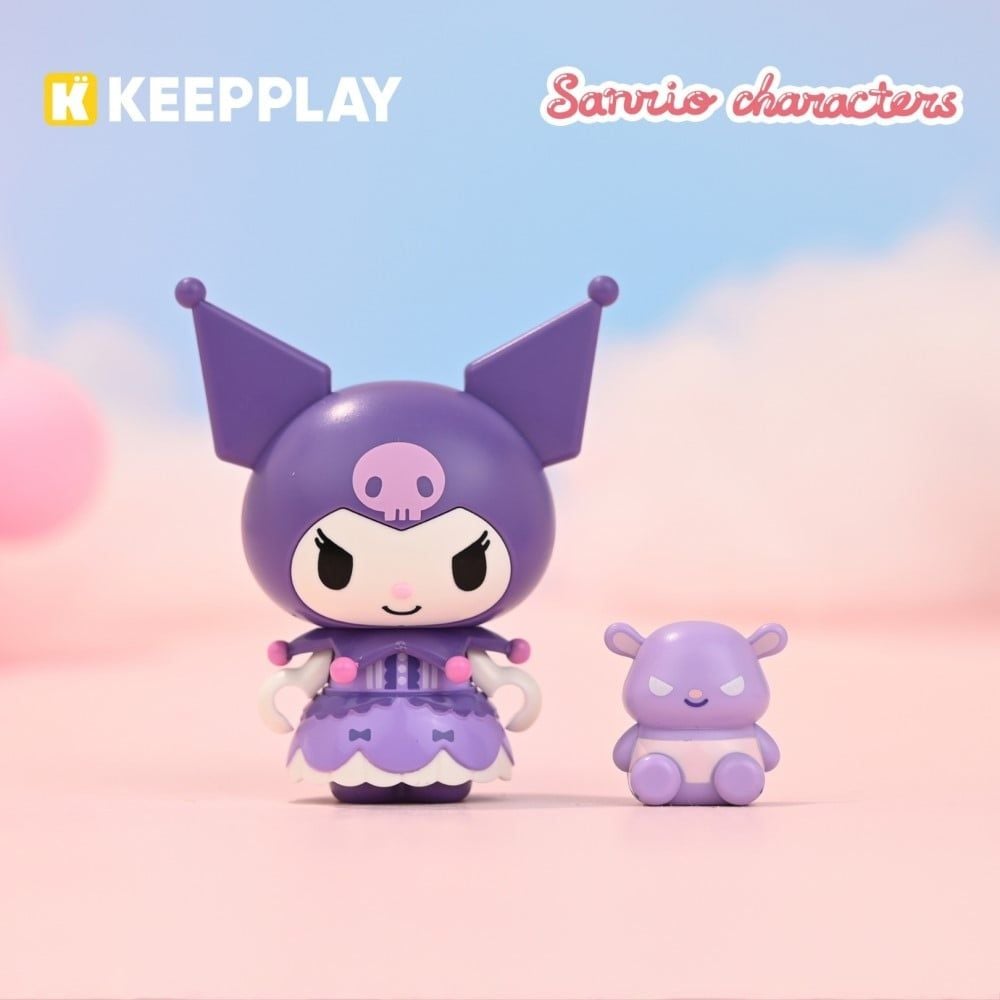  Đồ Chơi Lắp Ráp KEEPPLAY Sanrio Kuromi Sugar Bomb Music Box K20839 - Simba Toys Vietnam 