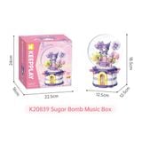  Đồ Chơi Lắp Ráp KEEPPLAY Sanrio Kuromi Sugar Bomb Music Box K20839 - Simba Toys Vietnam 