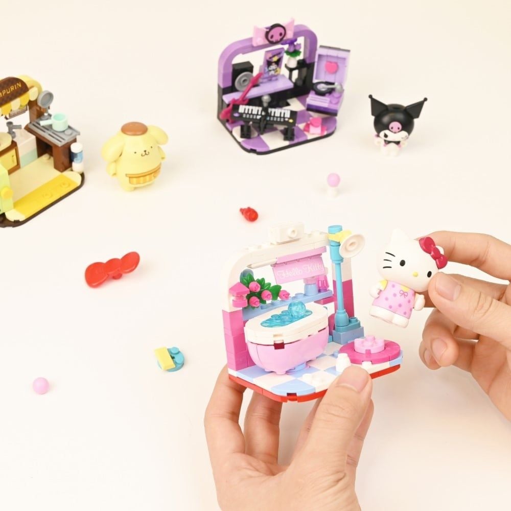  [BLINDBOX] Đồ Chơi Lắp Ráp Hộp Mù KEEPPLAY Sanrio Have Fun At Home Blind Box K20849 - Simba Toys Vietnam 