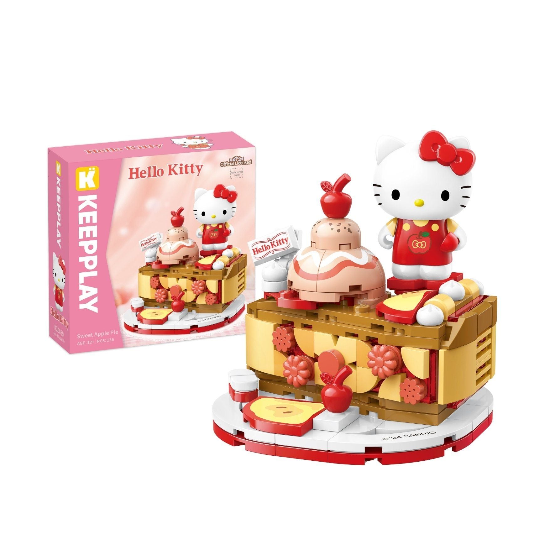  Đồ Chơi Lắp Ráp KEEPPLAY Sanrio Hello Kitty Sweet Apple Pie K20859 - Simba Toys Vietnam 