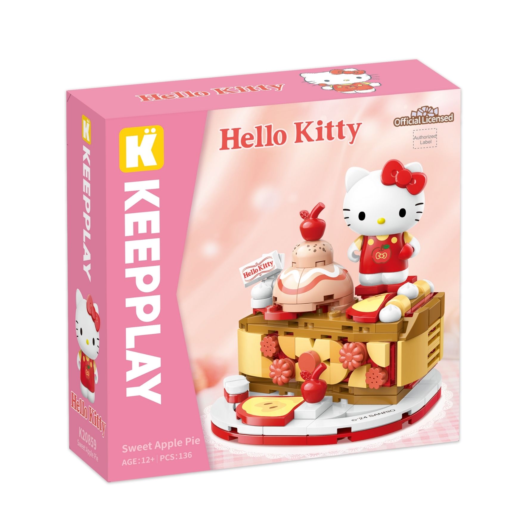  Đồ Chơi Lắp Ráp KEEPPLAY Sanrio Hello Kitty Sweet Apple Pie K20859 - Simba Toys Vietnam 