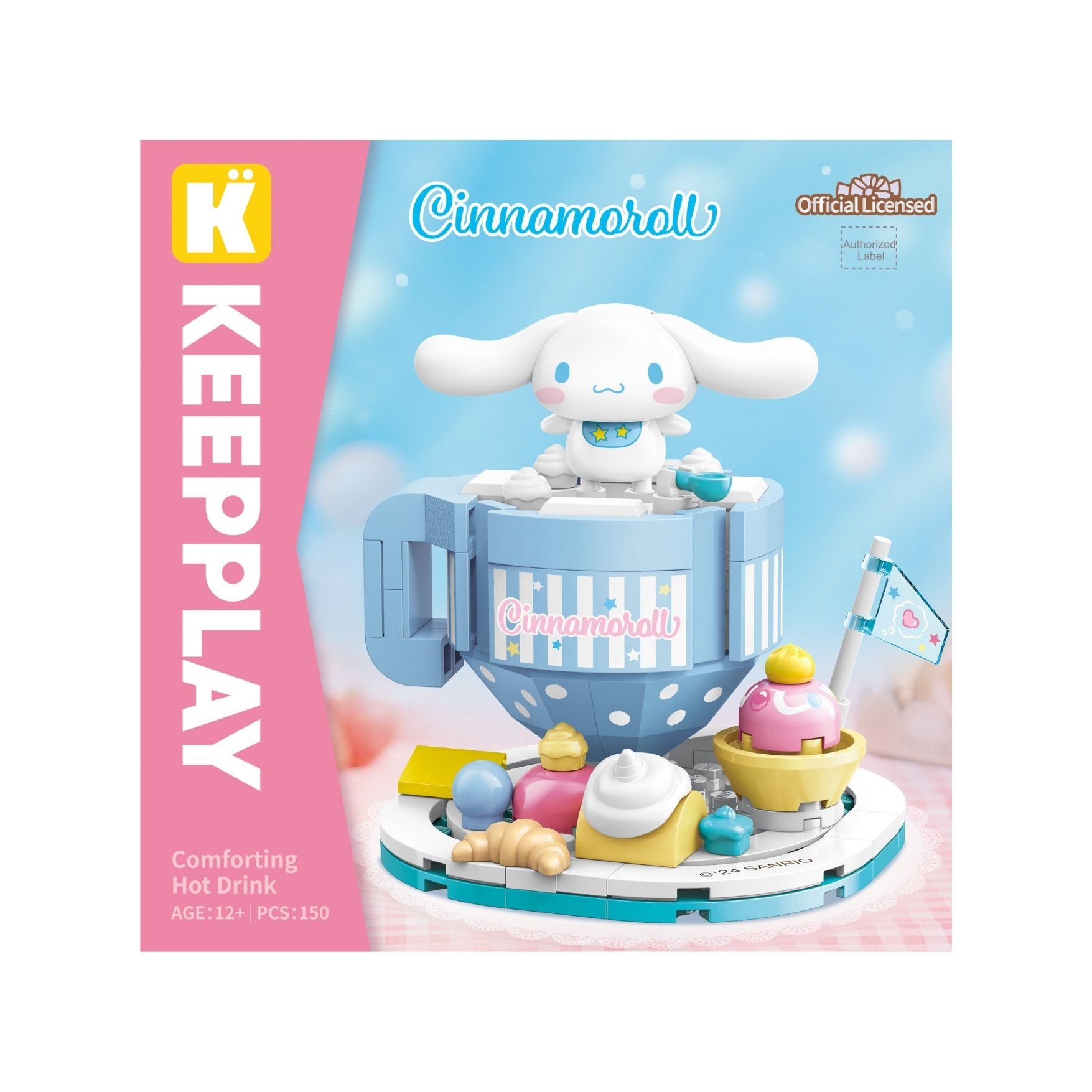  Đồ Chơi Lắp Ráp KEEPPLAY Sanrio Cinnamoroll Comforting Hot Drink K20861 - Simba Toys Vietnam 