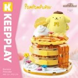  Đồ Chơi Lắp Ráp KEEPPLAY Sanrio PomPomPurin Banana Pancake K20862 - Simba Toys Vietnam 