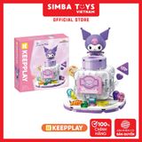  Đồ Chơi Lắp Ráp KEEPPLAY Sanrio Kuromi Colorful Candy Jar K20863 - Simba Toys Vietnam 