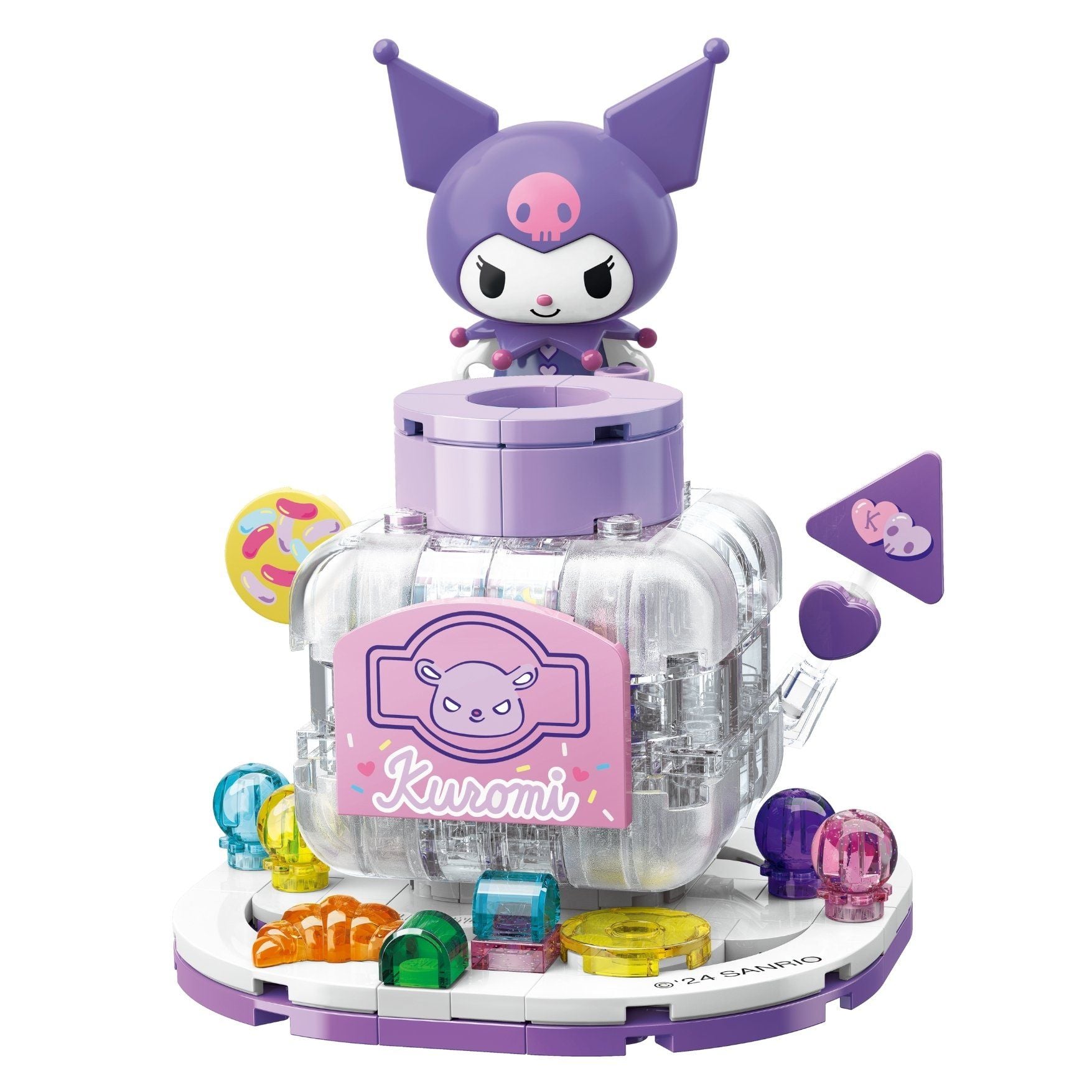  Đồ Chơi Lắp Ráp KEEPPLAY Sanrio Kuromi Colorful Candy Jar K20863 - Simba Toys Vietnam 