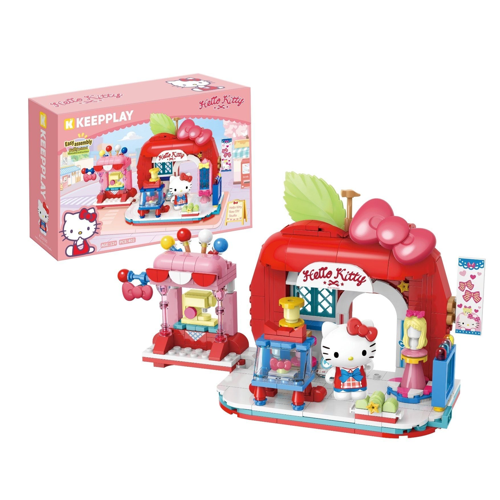  Đồ Chơi Lắp Ráp KEEPPLAY Sanrio Hello Kitty Bow DIY Studio K20890 - Simba Toys Vietnam 