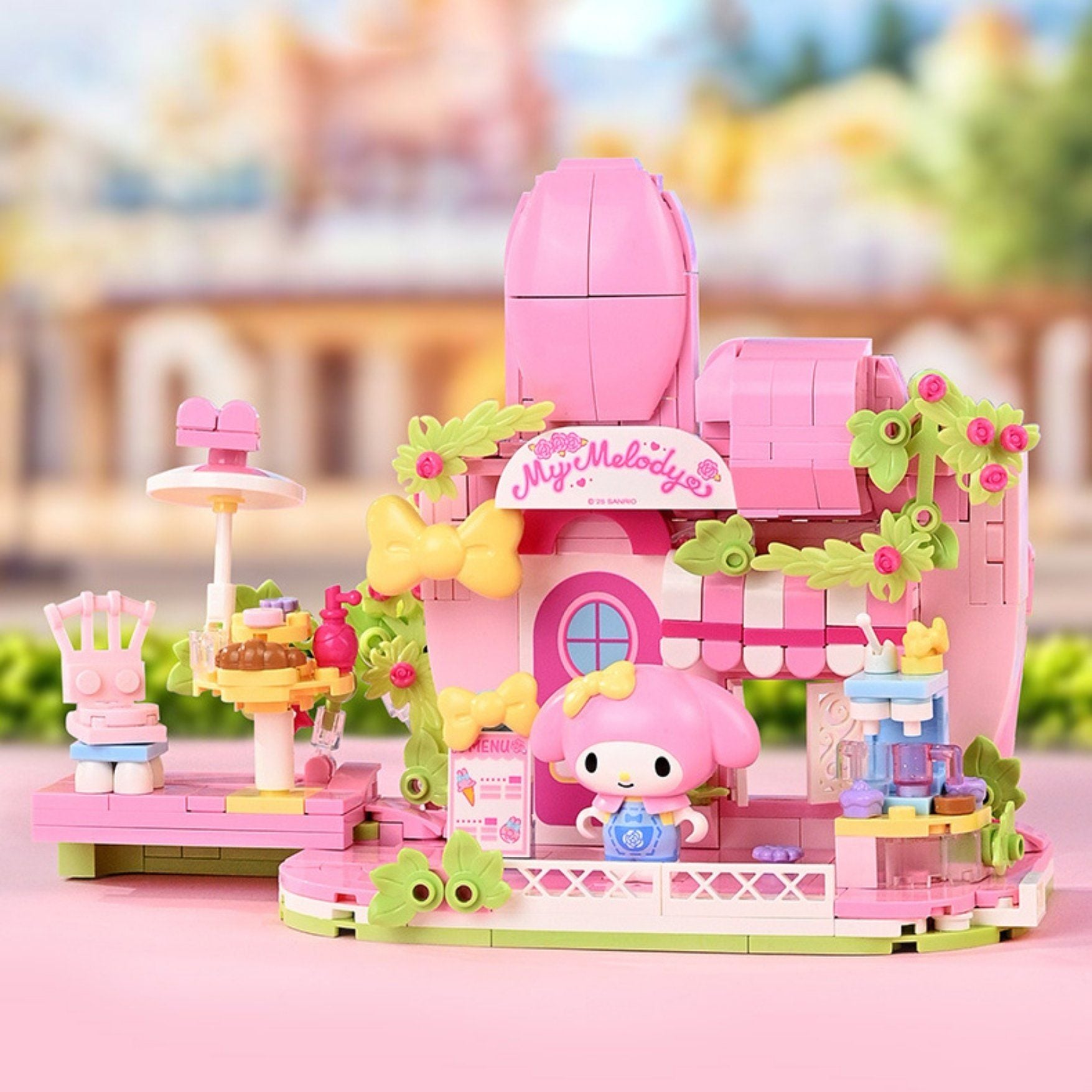  Đồ Chơi Lắp Ráp KEEPPLAY Sanrio My Melody Floral Cafe K20891 - Simba Toys Vietnam 