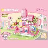  Đồ Chơi Lắp Ráp KEEPPLAY Sanrio My Melody Floral Cafe K20891 - Simba Toys Vietnam 