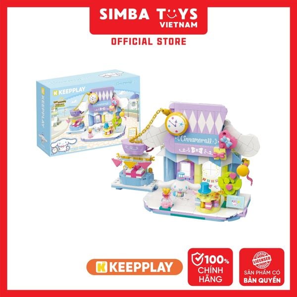  Đồ Chơi Lắp Ráp KEEPPLAY Sanrio Cinnamoroll Quirky Goods Shop K20892 - Simba Toys Vietnam 