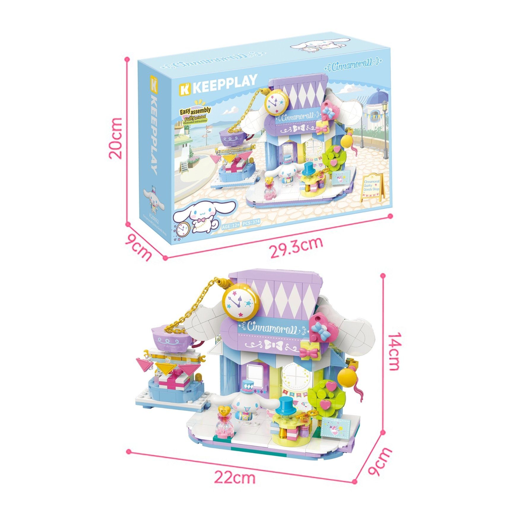  Đồ Chơi Lắp Ráp KEEPPLAY Sanrio Cinnamoroll Quirky Goods Shop K20892 - Simba Toys Vietnam 