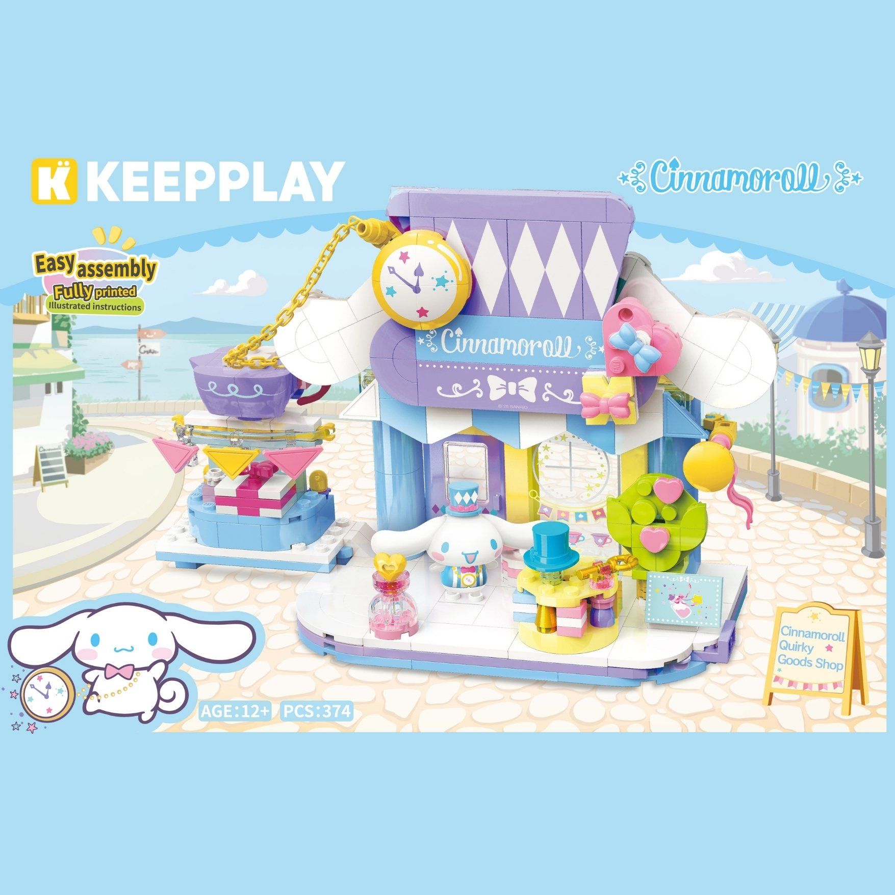  Đồ Chơi Lắp Ráp KEEPPLAY Sanrio Cinnamoroll Quirky Goods Shop K20892 - Simba Toys Vietnam 