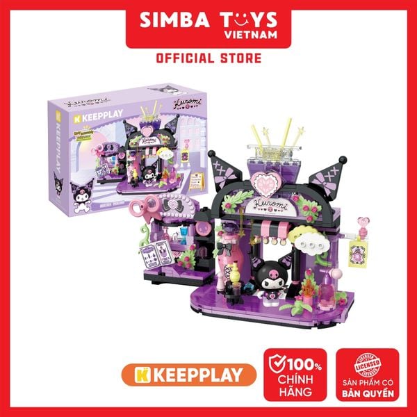  Đồ Chơi Lắp Ráp KEEPPLAY Sanrio Kuromi Enchanted Scent Boutique K20893 - Simba Toys Vietnam 