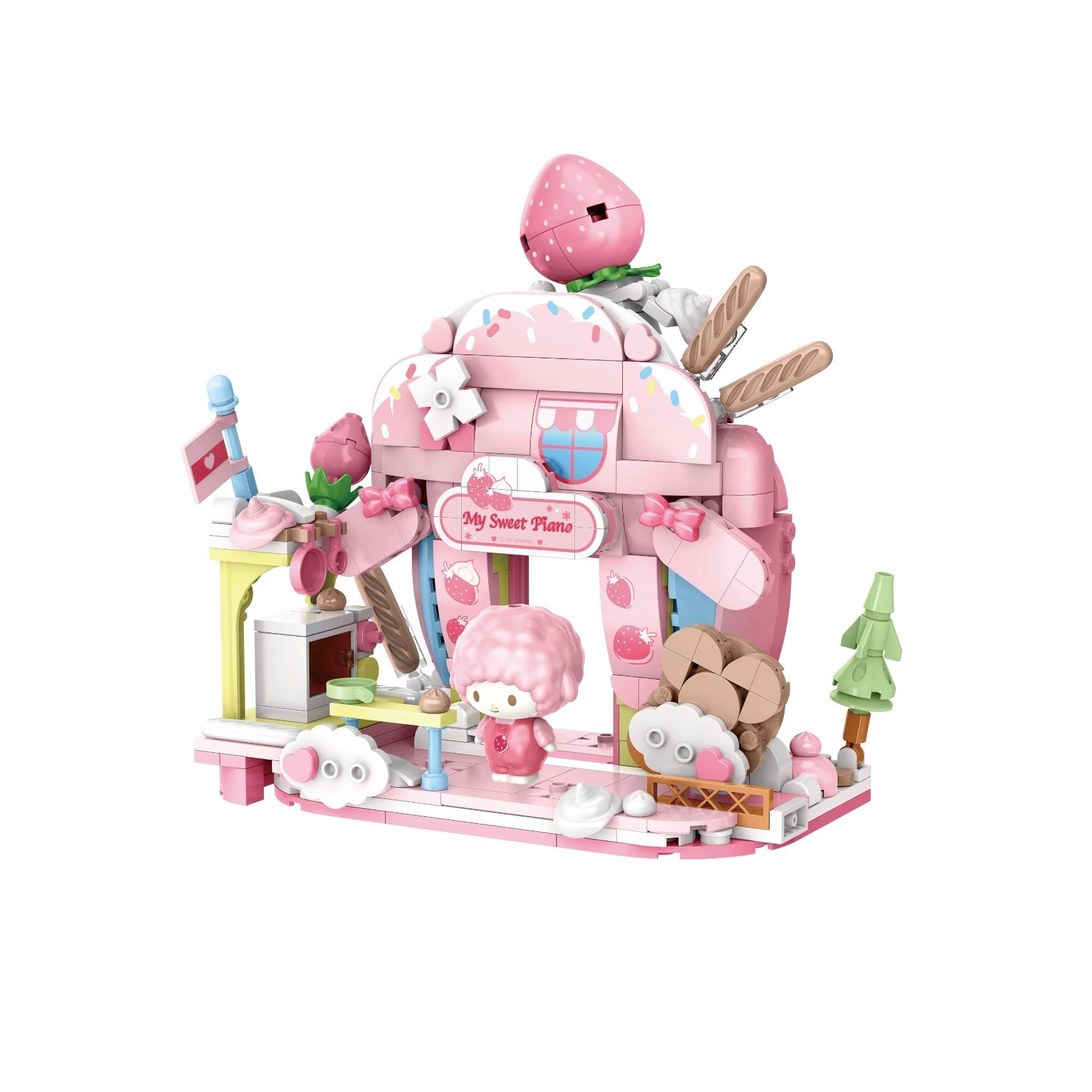  Đồ Chơi Lắp Ráp KEEPPLAY Sanrio My Sweet Piano Soothing Bakery K20894 - Simba Toys Vietnam 