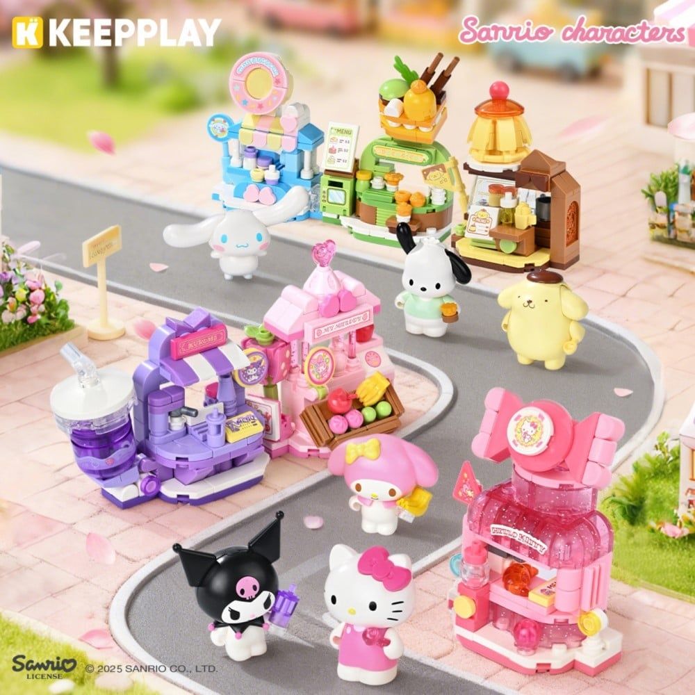  [BLINDBOX] Đồ Chơi Lắp Ráp Hộp Mù KEEPPLAY Sanrio Snack Shop Blind Box K20897 - Simba Toys Vietnam 