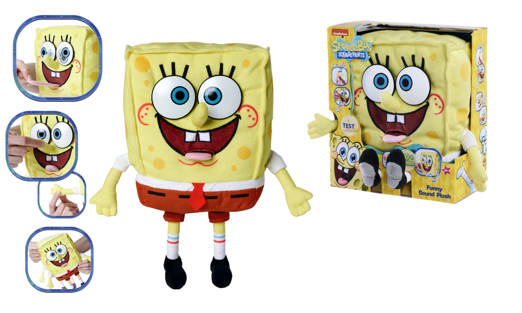  Đồ Chơi Sưu Tầm SIMBA TOYS Spongebob Feature Plush 30cm 109491008 