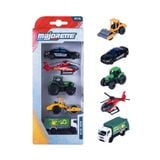  Bộ 5 Đồ Chơi Xe Mô Hình MAJORETTE Street Cars 5 Pieces Set 1:64 Diecast Model Car 8501004000 - Simba Toys Vietnam 