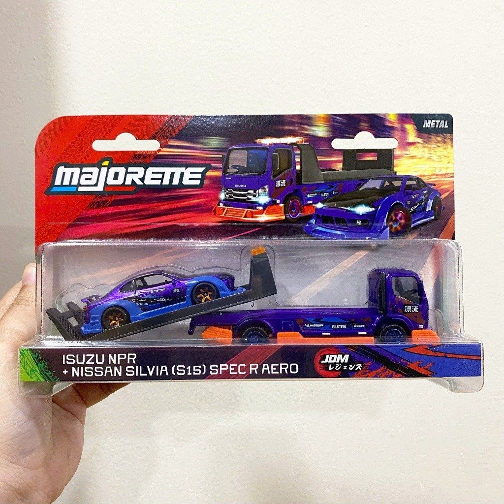  Đồ Chơi Xe Mô Hình MAJORETTE JDM Legends Tuning Transporter - Japan Series 1:64 Diecast 8504103000 - Simba Toys Vietnam 